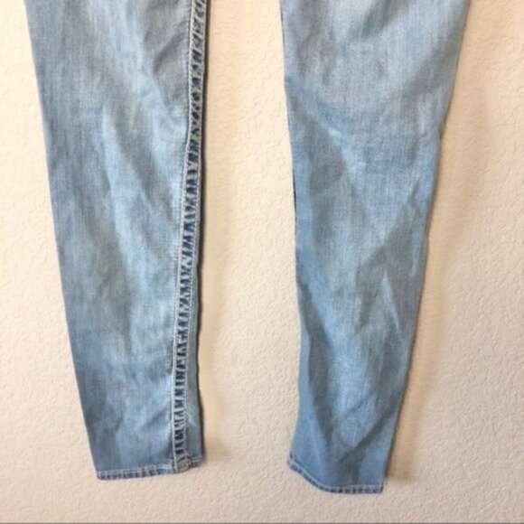 Big Star Liv Distressed Light Wash Skinny Jeans 25 - Picture 6 of 6